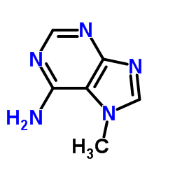 7-甲基腺嘌呤结构式