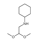 N-(2,2-二甲氧基乙基)环己胺结构式
