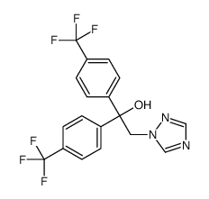 2-(1,2,4-triazol-1-yl)-1,1-bis[4-(trifluoromethyl)phenyl]ethanol Structure