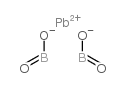 偏硼酸铅(II)单水合物结构式