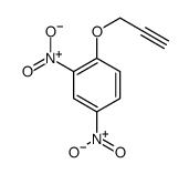 2,4-dinitro-1-prop-2-ynoxybenzene结构式