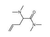 2-(dimethylamino)-N,N-dimethylpent-4-enamide结构式