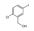 (2-Chloro-5-iodophenyl)methanol Structure