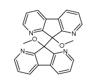 9,9'-dimethoxy-9H,9'H-9,9'-bi(cyclopenta[1,2-b:4,3-b']dipyridine) Structure