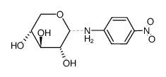 N-p-Nitrophenyl-D-xylosylamin Structure