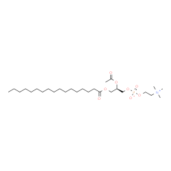 3,5,9-Trioxa-4-phosphahexacosan-1-aminium,7-(acetyloxy)-4-hydroxy-N,N,N-trimethyl-10-oxo-,innersalt,4-oxide,(R)-(9]结构式