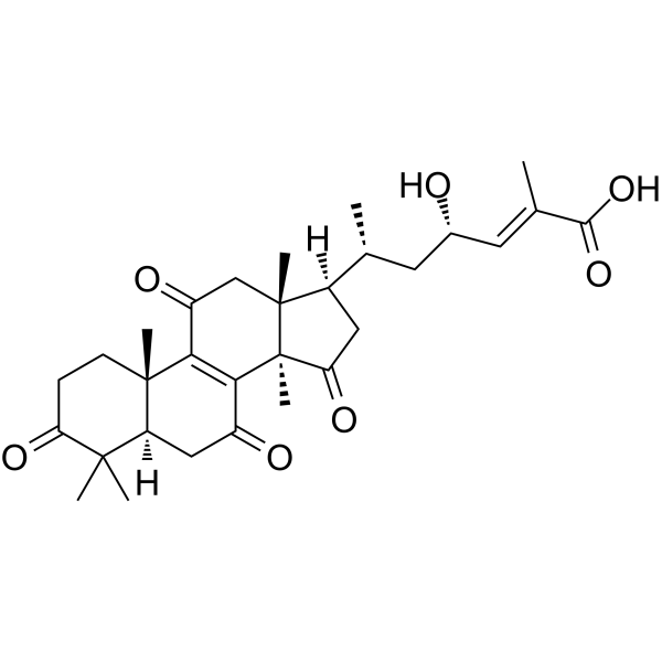 23S-hydroxyl-11,15-dioxo-ganoderic acid DM picture