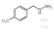 (4-Methylbenzyl)hydrazine dihydrochloride Structure