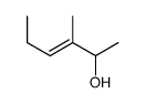 3-methylhex-3-en-2-ol Structure