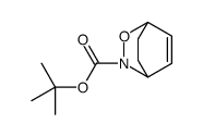 叔-丁基2-氧杂-3-氮杂二环[2.2.2]辛-5-烯-3-甲酸基酯结构式