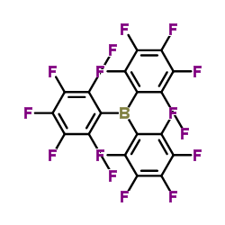 三(五氟苯基)硼结构式