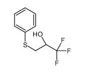 (2R)-1,1,1-trifluoro-3-phenylsulfanylpropan-2-ol结构式
