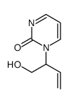 1-(1-hydroxybut-3-en-2-yl)pyrimidin-2-one Structure