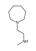 2-(1-Azepanyl)-N-methylethanamine Structure