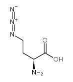 L-Azidohomoalanine结构式