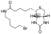 BIOTIN 5-BROMOPENTYLAMIDE Structure