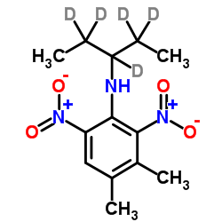Pendimethalin-d5 Structure