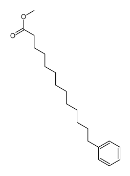 methyl 13-phenyltridecanoate结构式