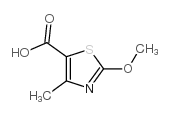 2-Methoxy-4-methylthiazole-5-carboxylic acid Structure