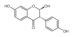 (2R,3S)-2,7,4'-trihydroxyisoflavanone结构式