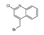 4-(Bromomethyl)-2-chloroquinoline structure