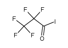 Perfluoropropionyliodid结构式