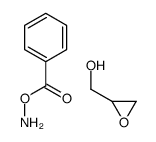 amino benzoate,oxiran-2-ylmethanol Structure