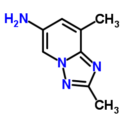 2,8-二甲基-[1,2,4]三唑并[1,5-a]吡啶-6-胺结构式