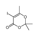 5-iodo-2,2,6-trimethyl-1,3-dioxin-4-one结构式