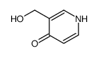 4(1H)-Pyridinone,3-(hydroxymethyl)-(9CI) Structure
