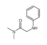 2-anilino-N,N-dimethylacetamide结构式