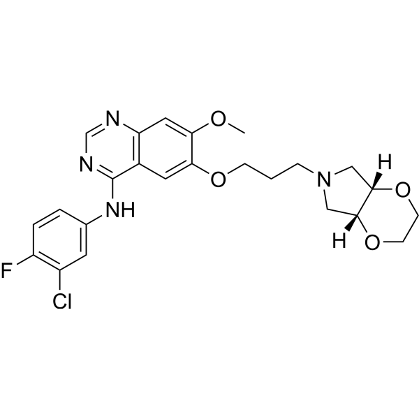 Larotinib结构式
