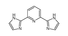2,6-双-(1H-咪唑-2-基)-吡啶结构式