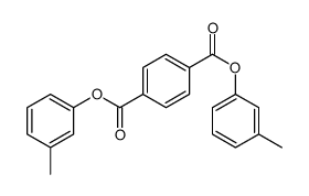 bis(3-methylphenyl) benzene-1,4-dicarboxylate Structure