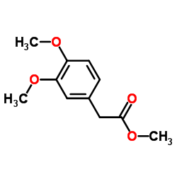3,4-二甲氧基苯乙酸甲酯结构式