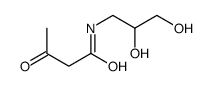 N-(2,3-dihydroxypropyl)-3-oxobutanamide Structure