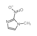 1-甲基-2-硝基-1H-咪唑结构式