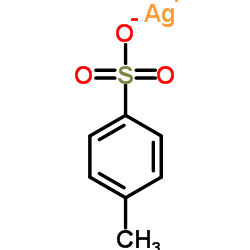 Silver(1+) 4-methylbenzenesulfonate Structure