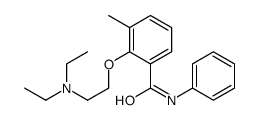 2-[2-(diethylamino)ethoxy]-3-methyl-N-phenylbenzamide Structure