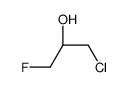 (2S)-1-chloro-3-fluoropropan-2-ol结构式