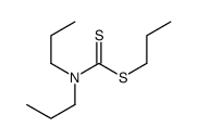 Dipropyldithiocarbamic acid propyl ester Structure