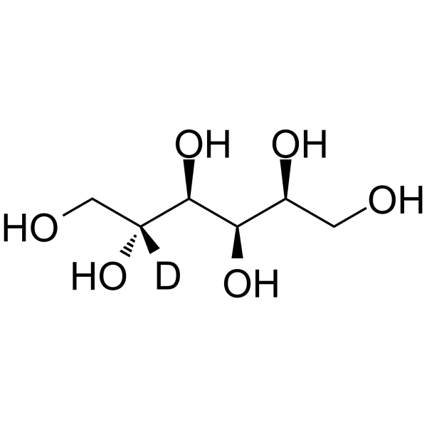 山梨醇 d1-2结构式