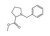 methyl 1-benzylpyrrolidine-2-carboxylate Structure