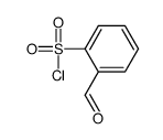 2-Formylbenzenesulfonyl chloride结构式