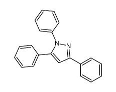 1,3,5-triphenylpyrazole Structure