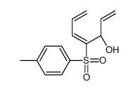 (3R)-4-(4-methylphenyl)sulfonylhepta-1,4,6-trien-3-ol Structure