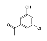 5-氯-3-羟基苯乙酮结构式