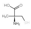 D-Cysteine, 2-methyl- (9CI) structure