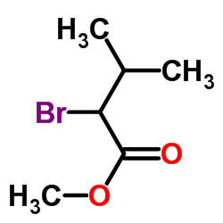 Methyl 2-bromoisovalerate Structure