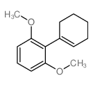 Benzene,2-(1-cyclohexen-1-yl)-1,3-dimethoxy-结构式
